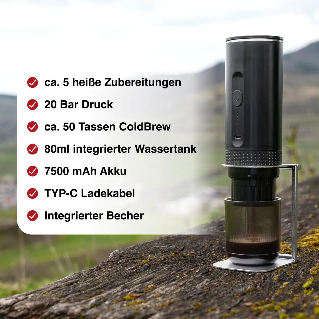 TravelBarista 2-in-1 Kaffeemaschine